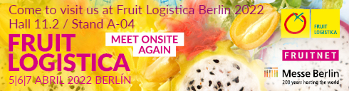 SANIFRUIT AT FRUIT LOGISTICA BERLIN 2022: POSTHARVEST CHEM-FREE & ORGANIC TREATMENTS FOR PACKERS AROUND THE WORLD.