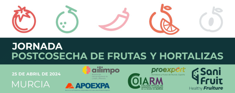 Sanifruit celebra en Murcia una Jornada Postcosecha junto al COIARM dirigida a empresas exportadoras de frutas y hortalizas