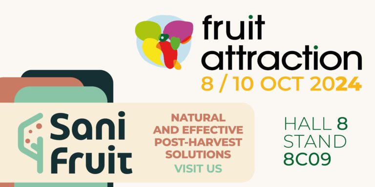 Sanifruit will present a revolutionary novelty for the global post-harvest sector at the next edition of Fruit Attraction Madrid