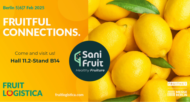 Sanifruit takes part in a new edition of Fruit Logistica Berlin